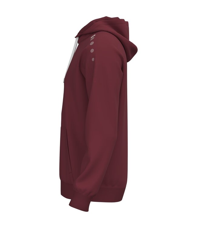 JAKO Duurzame Hooded Sweater One | Kids en Uni | Bordeaux