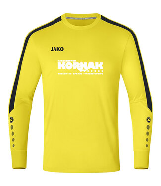 Jako kkeperset Power bestaande uit: Jako keepershirt Power Citroen incl. bedrukking op de voorzijde | keepershort | Kousen Citroen