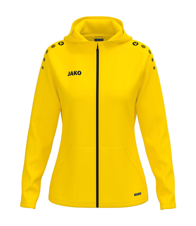 JAKO Jas met Kap One | Heren-Dames-Kids│Geel