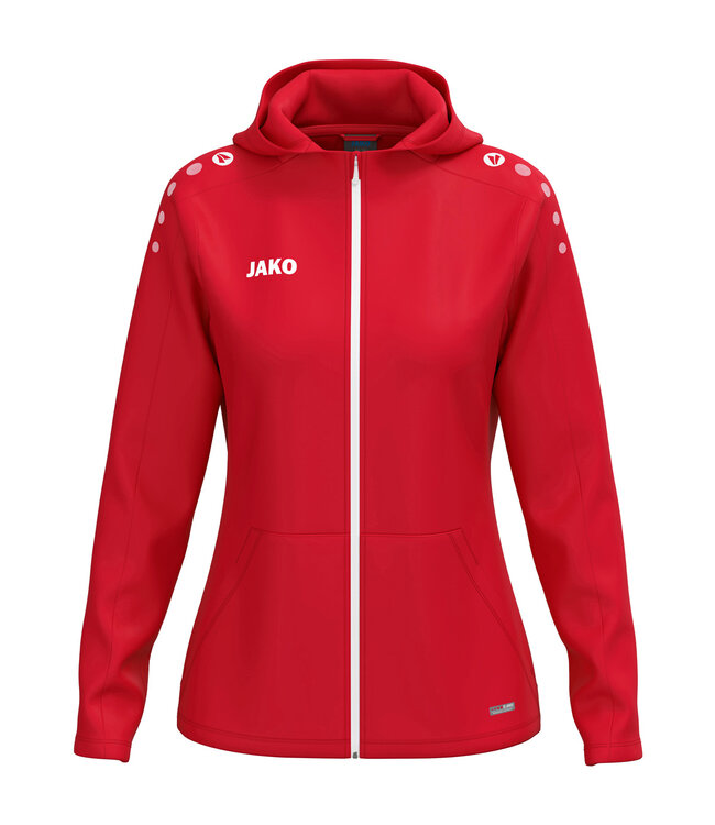 JAKO Jas met Kap One | Heren-Dames-Kids│Rood