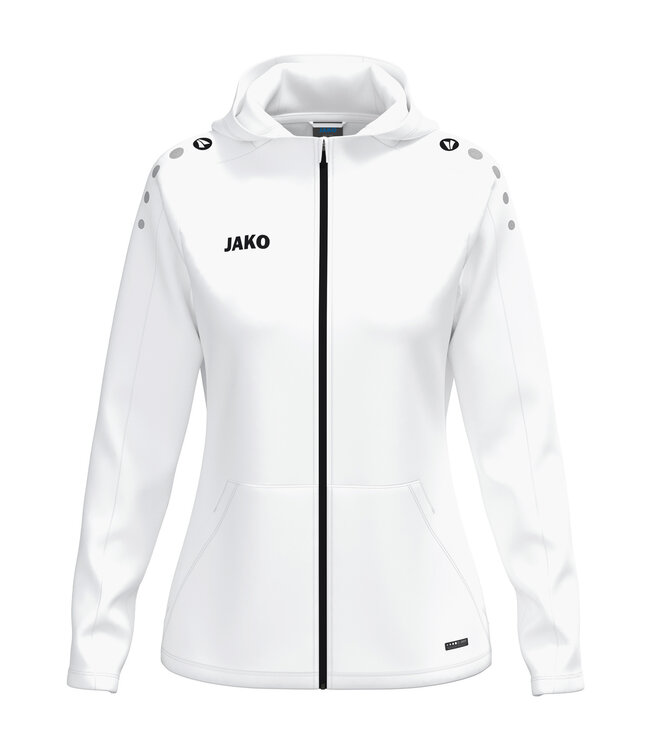 JAKO Jas met Kap One | Heren-Dames-Kids│Wit