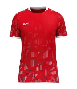 JAKO Shirt Sonic | Kids en Uni | Rood - Zwart - Wit