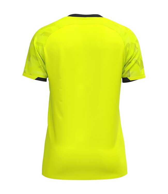 JAKO Shirt Sonic | Kids en Uni | Fluogeel - Zwart - Wit