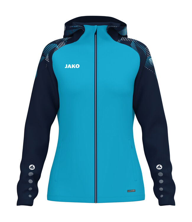 JAKO Jas met Kap Sonic | Heren-Dames-Kids│Aqua-Marine