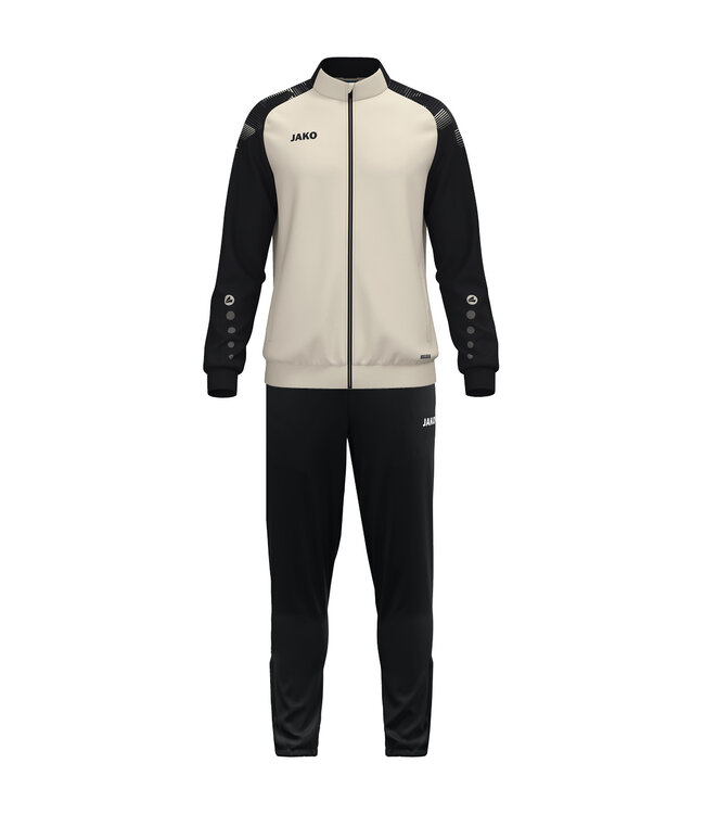 JAKO Polyestervest Sonic | Uni-Kids | Off white - Zwart