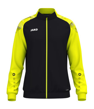 JAKO Polyestervest Sonic | Uni-Kids | Zwart-Fluogeel