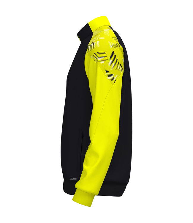 JAKO Polyestervest Sonic | Uni-Kids | Zwart-Fluogeel