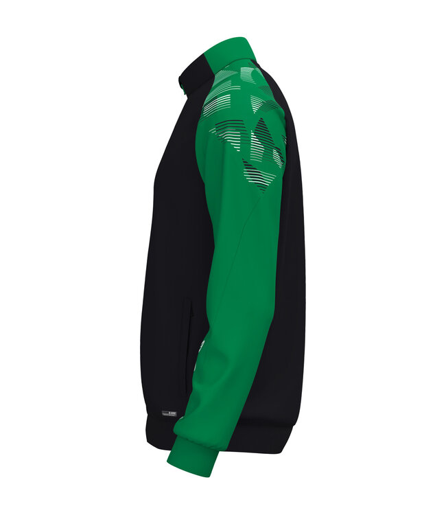 JAKO Polyestervest Sonic | Uni-Kids | Zwart-Groen