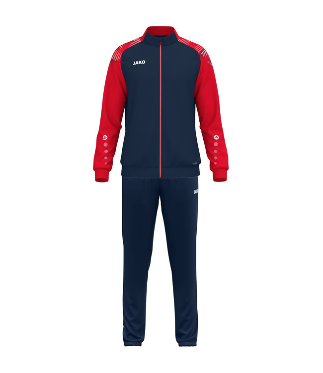 JAKO Polyestervest Sonic | Uni-Kids | Marine-Rood