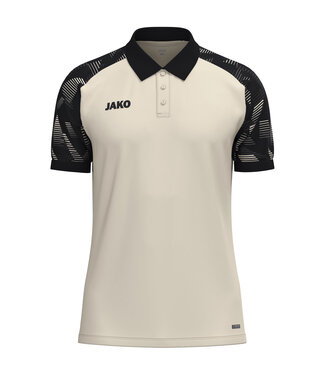 JAKO Polo Sonic | Uni - Kids | Off White - Zwart