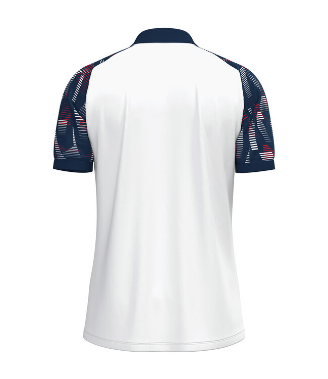 JAKO Polo Sonic | Uni - Kids | Wit - Marine - Rood