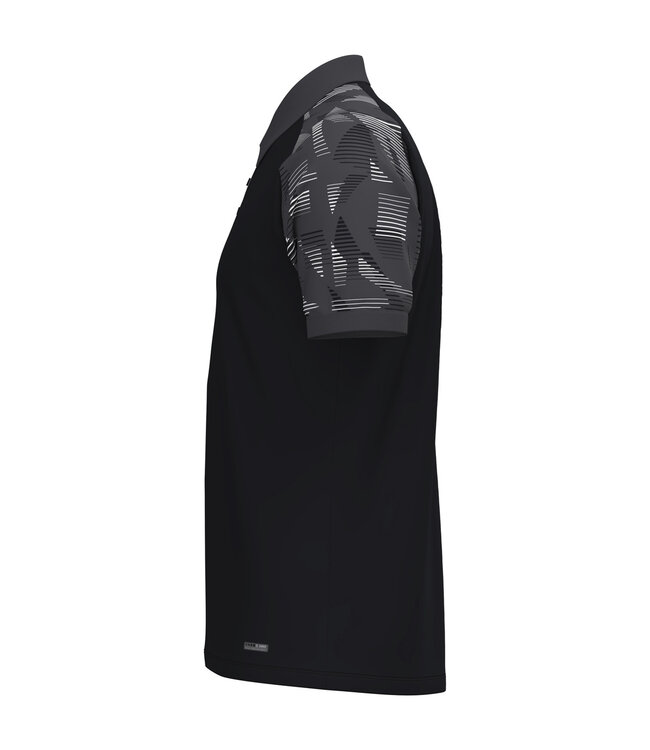 JAKO Polo Sonic | Uni - Kids | Zwart - Antraciet