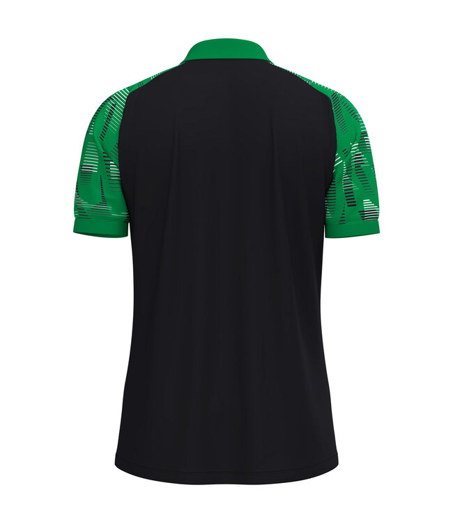 JAKO Polo Sonic | Uni - Kids | Zwart - Groen