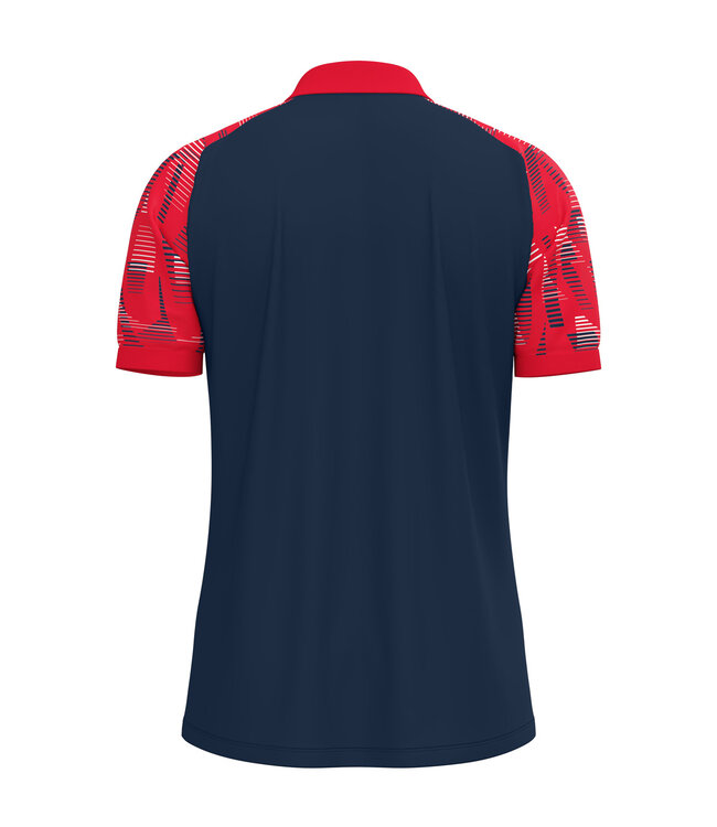 JAKO Polo Sonic | Uni - Kids | Marine - Rood