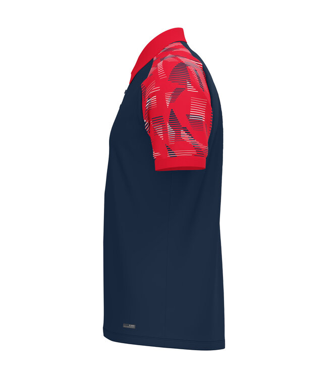JAKO Polo Sonic | Uni - Kids | Marine - Rood