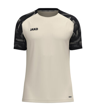 JAKO T-shirt Sonic | Kids - Uni - Dames | Off white -Zwart