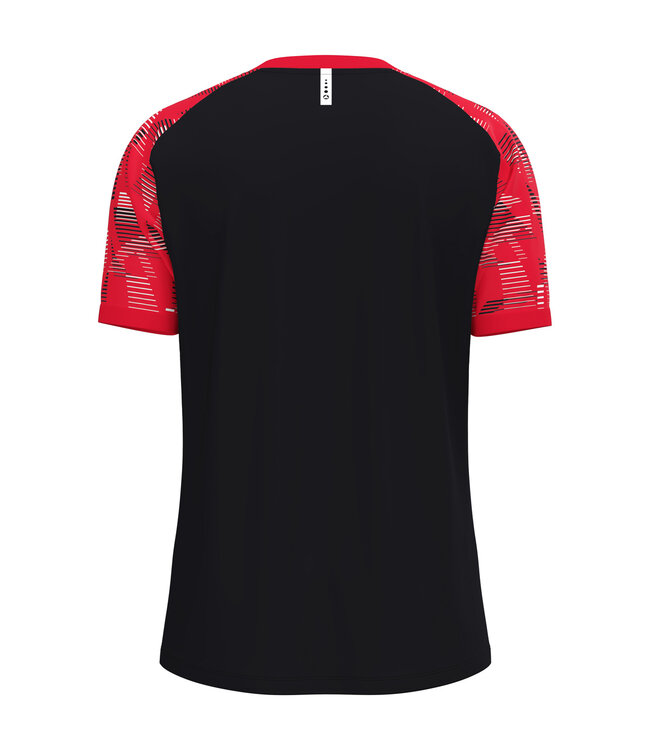 JAKO T-shirt Sonic | Kids - Uni - Dames | Zwart - Rood