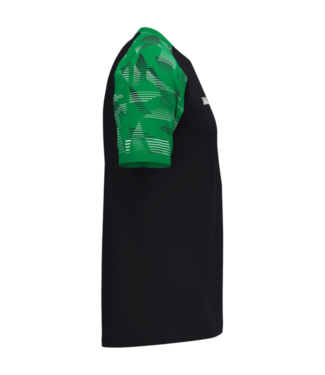 JAKO T-shirt Sonic | Kids - Uni - Dames | Zwart - Groen