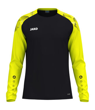 JAKO Sweater Sonic | Uni - Kids | Zwart - Fluogeel