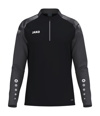 JAKO ZIPTOP Sonic | Kids en Uni | Zwart - Antraciet
