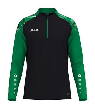 JAKO ZIPTOP Sonic | Kids en Uni | Zwart - Groen