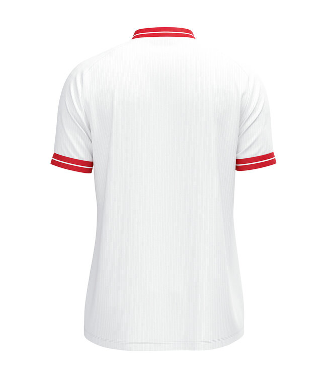 JAKO Shirt Retro | Wit - Rood