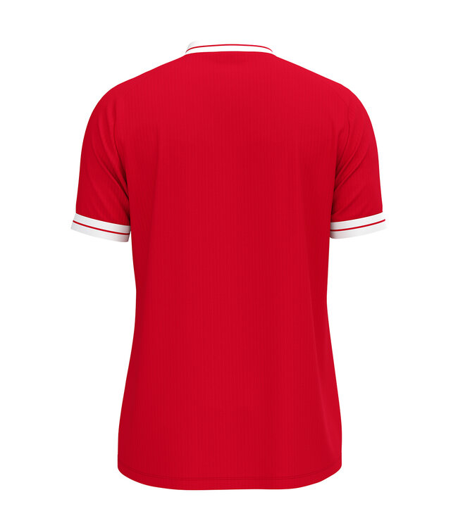 JAKO Shirt Retro | Rood - Wit