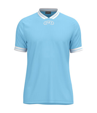 JAKO Shirt Retro | Zachtblauw - Wit