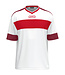 JAKO Shirt Club 92 | Wit - Rood - Kastanje