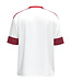 JAKO Shirt Club 92 | Wit - Rood - Kastanje