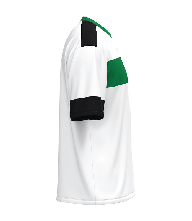 JAKO Shirt Club 92 | Wit - Sportgroen - Zwart