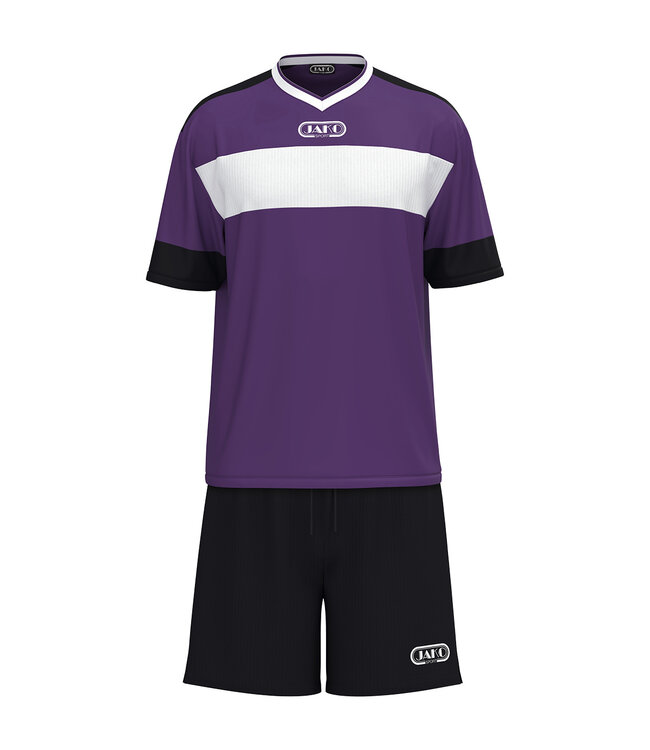 JAKO Shirt Club 92 | Paars - Wit - Zwart