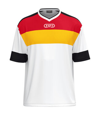JAKO Shirt Club 92 | Wit - Geel - Rood - Zwart