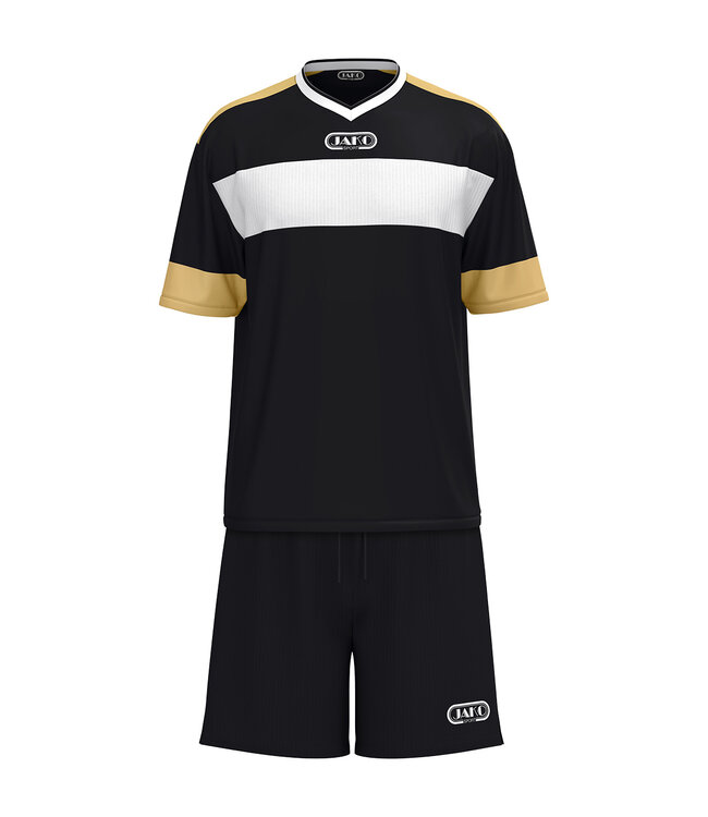 JAKO Shirt Club 92 | Zwart - Wit - Goud