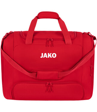 JAKO Sporttas One met bodemvak in 3 maten│Rood