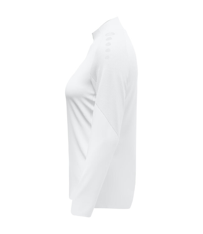 JAKO Ziptop Light Flow | Dames | Wit