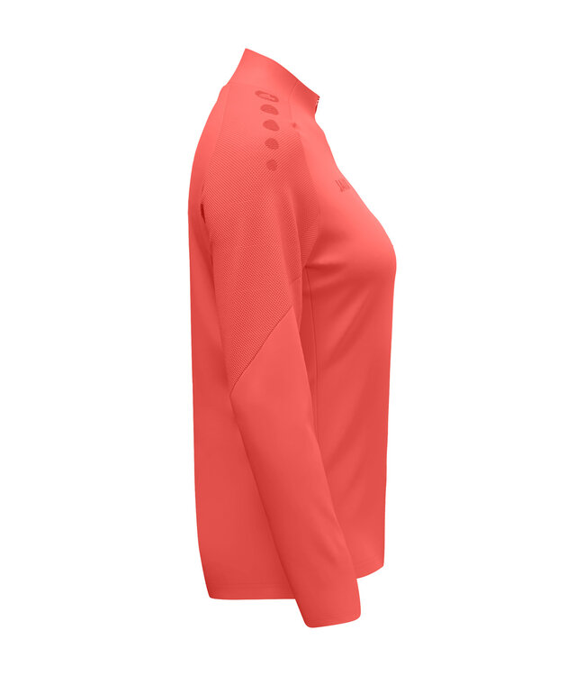 JAKO Ziptop Light Flow | Dames | Koraal