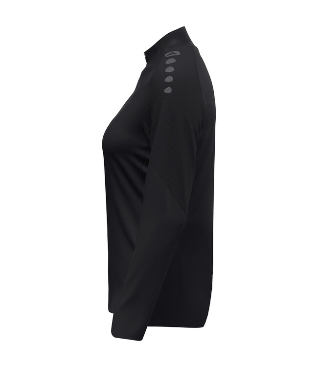 JAKO Ziptop Light Flow | Dames | Zwart