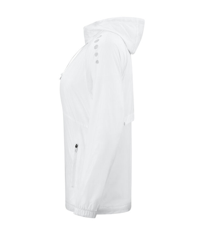 JAKO Lightweight jas Flow | Dames | Wit