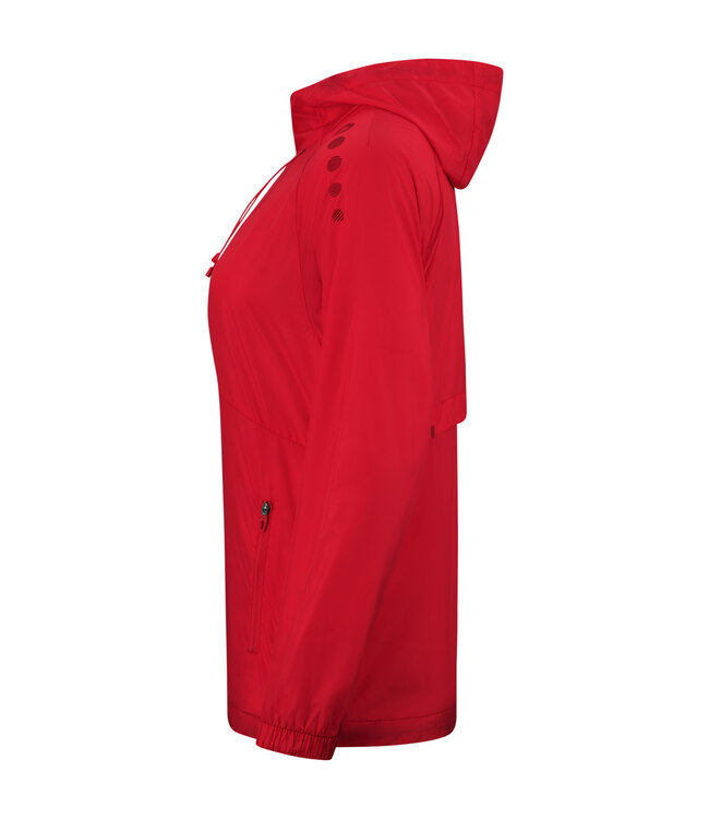 JAKO Lightweight jas Flow | Dames | Rood