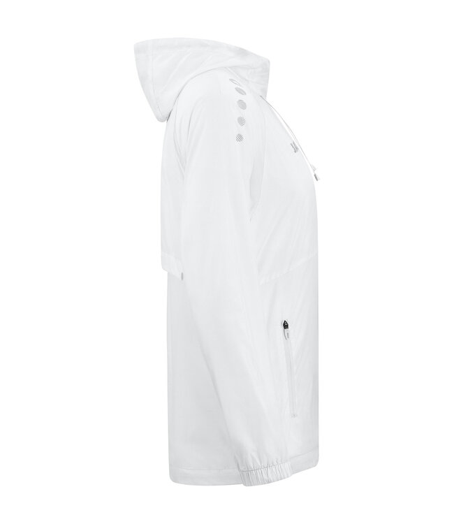JAKO Lightweightjas Flow | Uni - Kids | Wit