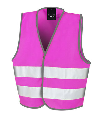 Veiligheidsvestje voor scholen KIDS en ADULTS | Fluo Pink