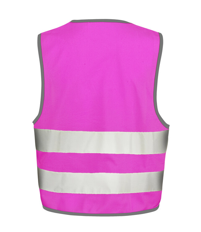 Veiligheidsvestje voor scholen KIDS en ADULTS | Fluo Pink