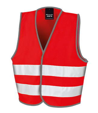 Veiligheidsvestje voor scholen KIDS en ADULTS | Rood