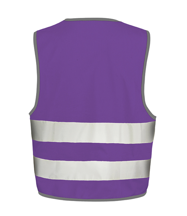Veiligheidsvestje voor scholen KIDS en ADULTS | Purple