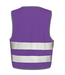 Veiligheidsvestje voor scholen KIDS en ADULTS | Purple