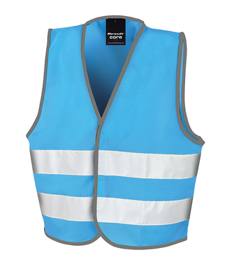 Veiligheidsvestje voor scholen KIDS en ADULTS | Skyblue