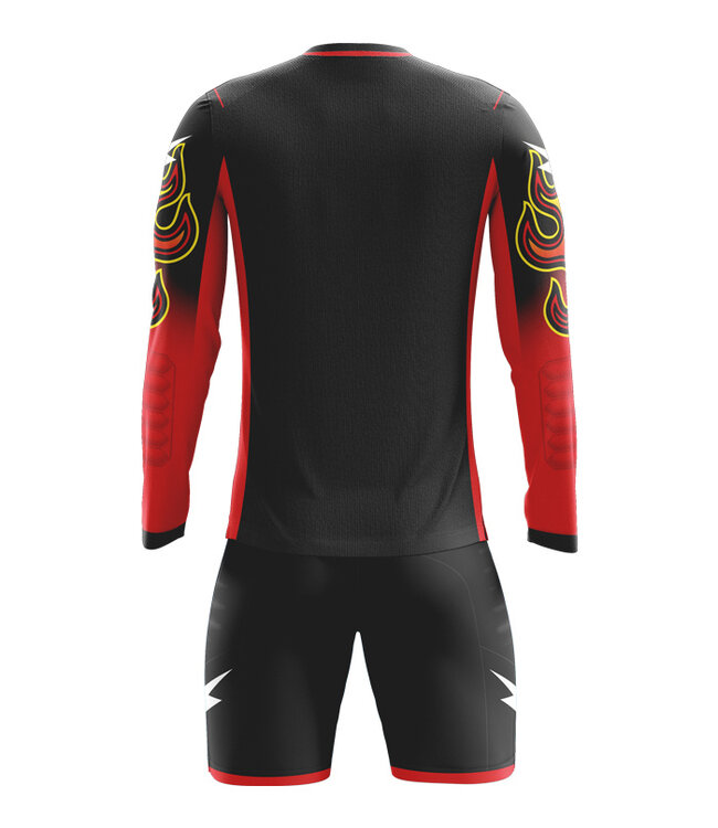 Zeus Keeperset Vintage Kids en Adults│Rood-Geel