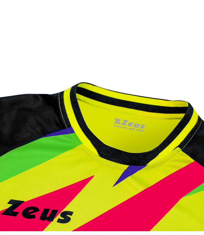 Zeus Keeperset Vintage Kids en Adults│Zwart-fluokleuren