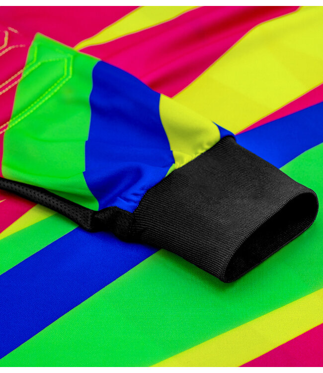 Zeus Keeperset Vintage Kids en Adults│Zwart-fluokleuren